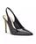 颜色: Black Patent, Nine West | Women's Feather Pointy Toe Slingback Dress Pumps