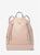 color SOFT PINK, Michael Kors | Brooklyn Medium Pebbled Leather Backpack