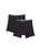 商品第1个颜色SOLID BLACK, Calvin Klein | Boy's 2-Pack Stretch-Cotton Boxer Briefs