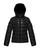 color 999 BLACK, Moncler | Girl's Bady Quilted Logo Jacket, Size 8-14