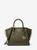 商品Michael Kors | Avril Small Leather Top-Zip Satchel颜色OLIVE