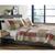 color Multi Red, Eddie Bauer | Camano Island Plaid Quilt Set, King, 3 Piece