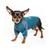 颜色: Blue, Dog Helios | 'Eboneflow' Flexible and Breathable Performance Dog Yoga T-Shirt