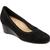 商品第4个颜色Black Suede, Trotters | Trotters Womens Winnie Padded Insole Slip On Wedge Heels