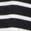 商品Nina Leonard | Mix Stripe Print Shift Dress颜色Black Ivory