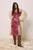 颜色: Pink Combo, Urban Outfitters | UO Samara Mesh Strapless Midi Dress