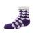 商品第2个颜色Purple, Memoi | Girl's Hearts Galore Cozy Non-Slip Socks