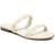 商品Sam Edelman | Circus by Sam Edelman Womens  Cybil Faux Leather Slide On Flats颜色Ivory