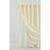 商品第2个颜色IVORY, Dainty Home | Complete Shower Curtain with Detachable Liner