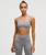 颜色: Heathered Core Medium Grey, Lululemon | Flow Y Bra Nulu *Light Support, A–C Cups