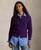 颜色: Royal Aubergine Purple, Ralph Lauren | Women's Cable-Knit Wool-Cashmere Cardigan Sweater