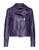 color Purple, STREET LEATHERS | Biker jacket
