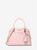 color POWDER BLUSH, Michael Kors | Jet Set Travel Medium Saffiano Leather Dome Satchel