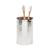 颜色: Shiny Nickel, Pigeon & Poodle | Verum  Toothbrush Holder