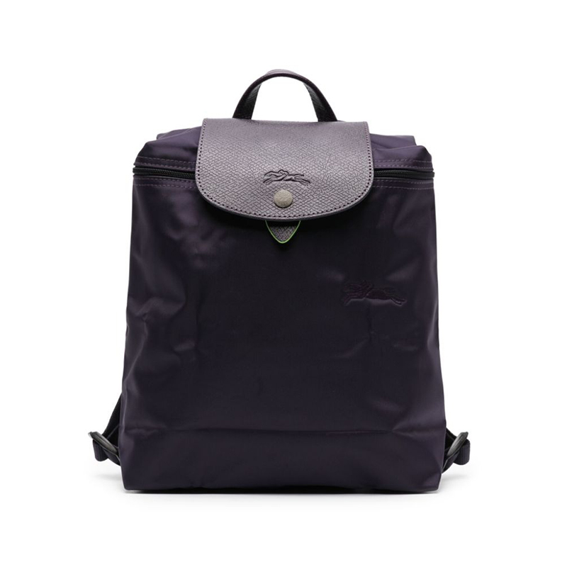 Longchamp | 珑骧 23新款 LE PLIAGE女士中号帆布背包（两色可选）, 颜色浆果紫