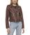 color Chocolate Brown, Levi's | Faux Leather Fashion Moto
