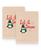 颜色: Sand, Linum Home Textiles | Christmas Let It Snow Embroidered Luxury 100% Turkish Cotton Hand Towels, 2 Piece Set