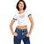 商品Tommy Jeans | Women's Cropped Logo T-Shirt颜色Bright White