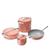 颜色: Perracotta, Caraway | 8 Piece Nonstick Cookware Set