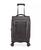 颜色: Charcoal, Brookstone | Elswood 21" Softside Carry-On Luggage with Charging Port