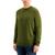 商品Club Room | Men's Solid Crew Neck Merino Wool Blend Sweater, Created for Macy's颜色Olive Mist