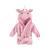 商品Hudson | Bathrobe, 0-9 Months颜色Pink Unicorn