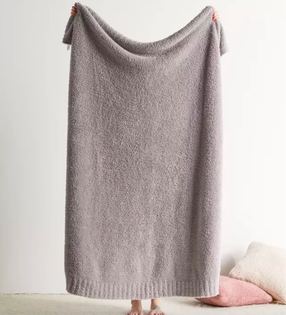 商品第1个颜色Grey, Urban Outfitters |  Stargazer Knit Throw Blanket 