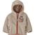 Patagonia | Retro-X Hooded Jacket - Infants', 颜色Natural/Burl Red
