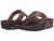 商品FitFlop | Lulu Glitter颜色Chocolate Metallic
