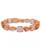 颜色: Rose Gold, GUESS | Mixed Cut Crystal Statement Flex Bracelet