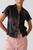color Black Multi, Urban Outfitters | UO Hideaway Embroidered Button-Down Shirt