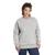 Adidas | Plus Size Inc 3-Stripes Fleece Sweatshirt, 颜色Medium Grey Heather/White