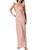 颜色: coral blush, ASTR | Bryna Womens Satin Long Slip Dress