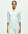商品Brooks Brothers | Classic Fit Stretch Supima® Cotton Non-Iron Bengal Stripe Dress Shirt颜色Turquoise