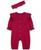 颜色: Red, Little Me | Baby Girls 2-Pc. Pointelle Coveralls & Headband Set