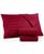 颜色: Dark Red, AQ Textiles | Bergen House Stripe 1000 Thread Count 100% Certified Egyptian Cotton 4-Pc. Sheet Set