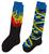 颜色: Black Multi, Northeast Outfitters | Alpine Design Youth Snow Sport Socks – 2 Pack