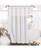 颜色: White, Awesome Home | Cotton Blend Soft Waffle Weave Shower Curtain with Snap in Liner, 72"X72"