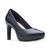 商品Clarks | Women's Ambyr Joy High-Heeled Comfort Pumps颜色Navy Leather