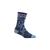 商品Darn Tough Vermont | Darn Tough Women's Vines Crew Light Sock颜色Denim