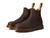 Dr. Martens | 2976 Yellow Stitch Smooth Leather Chelsea Boots, 颜色Dark Brown Crazy Horse