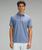 Lululemon | Evolution Short-Sleeve Polo Shirt, 颜色Heathered Oasis Blue