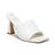 color Bright White, Sam Edelman | Women's Carmen Flared Heel Dress Mules