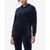 商品Marc New York by Andrew Marc | Women's Long Sleeve Leggings Length Velvet Hoodie颜色Ink