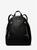 color BLACK, Michael Kors | Brooklyn Medium Pebbled Leather Backpack