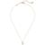 color Yellow, Kate Spade | Gold-Tone Cubic Zirconia Halo Pendant Necklace, 16" + 3" extender