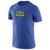 color Game Royal/Venom Green, NIKE | Nike WNBA U Dry Essential Logo T-Shirt - Women's
