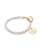 颜色: 14K Gold - V, Tiny Blessings | Girls' 14K Gold 4mm Cultured Pearls & Engraved Initial 6.25" Bracelet - Baby, Little Kid, Big Kid