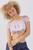 color Lavender, Urban Outfitters | UO Natasha Off-The-Shoulder Cropped Top