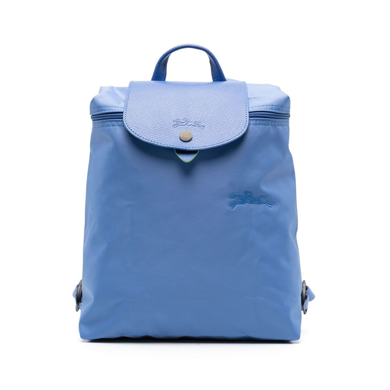 Longchamp | 珑骧 23新款 LE PLIAGE女士中号帆布背包（两色可选）, 颜色蓝色